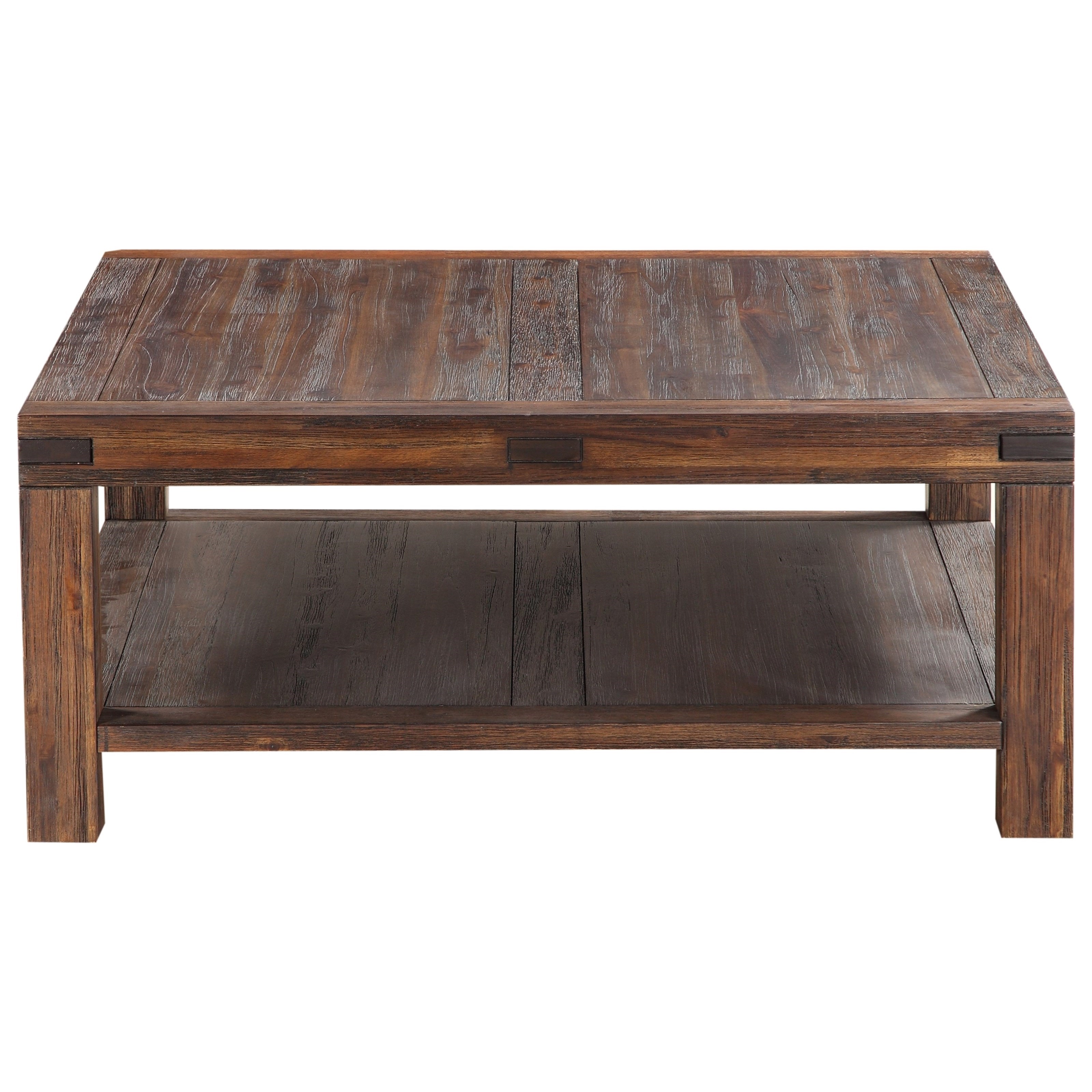 Square solid coffee table sale